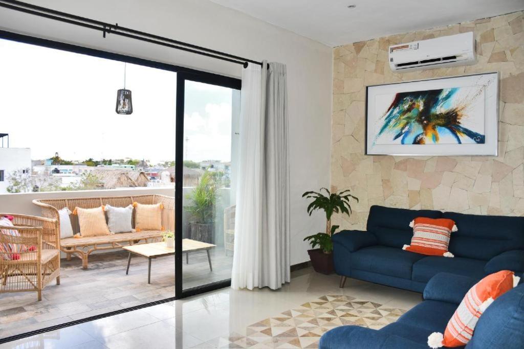 Casa Luz Downtown Apartments In Тулум Екстериор снимка