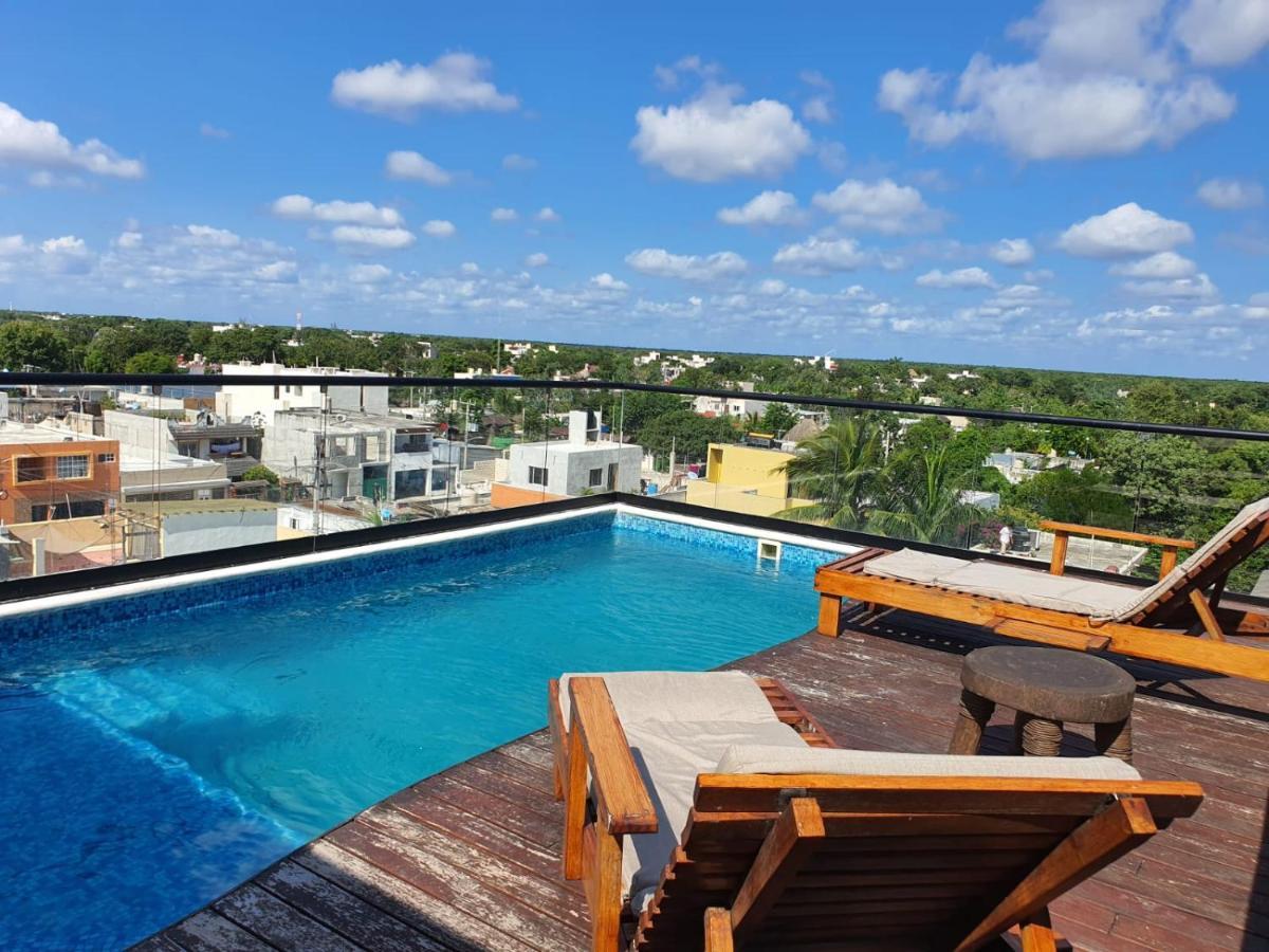 Casa Luz Downtown Apartments In Тулум Екстериор снимка