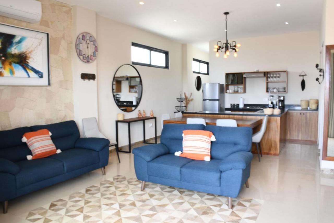 Casa Luz Downtown Apartments In Тулум Екстериор снимка